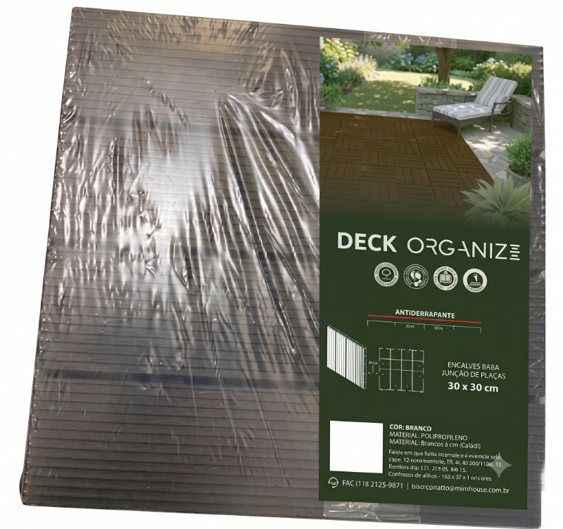 Deck Modular I'M IN HOME em placas de encaixe para áreas externas — foto 10